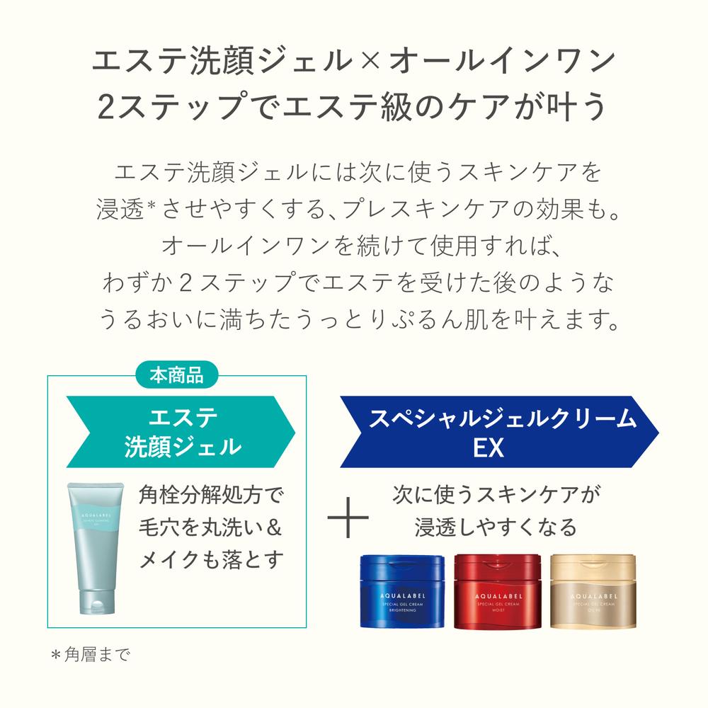 Shiseido Aqua Label Esthetic Cleansing Gel 130g
