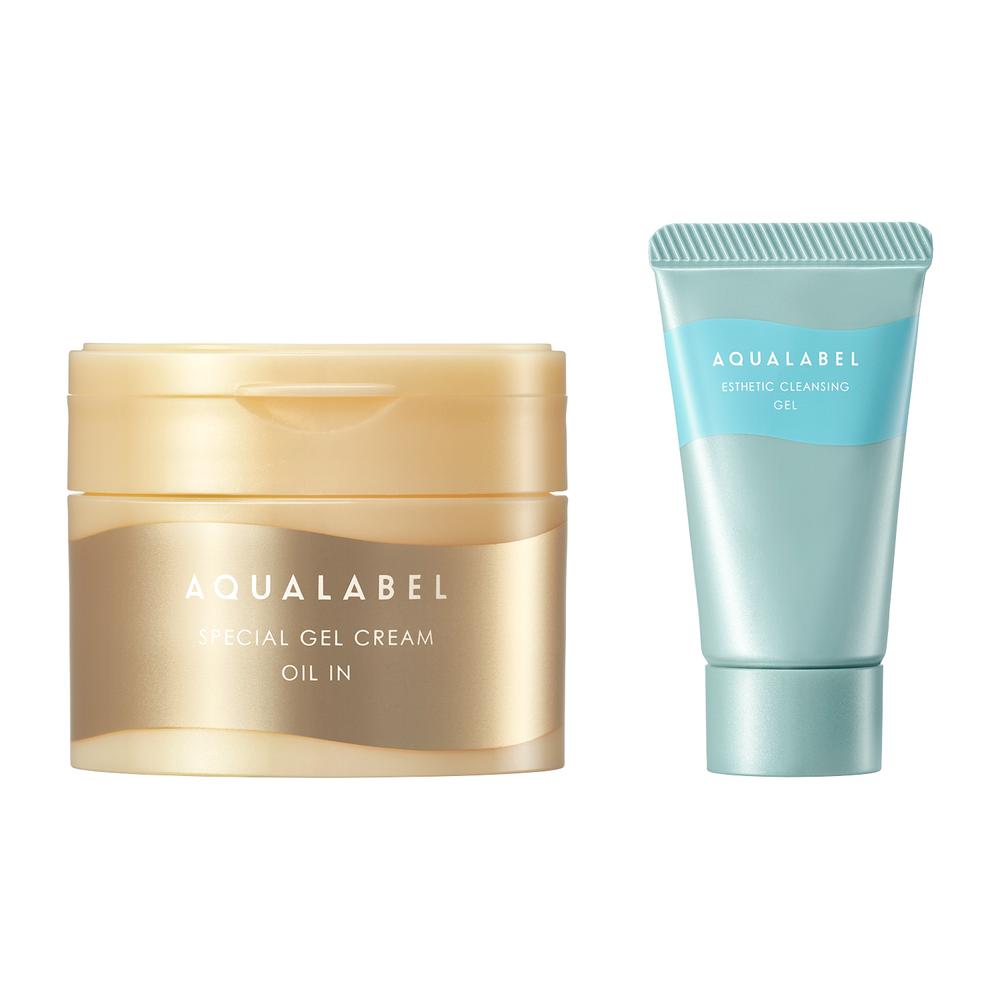 Shiseido Aqua Label Special Gel Cream EX (Oil-In) Set A 90g + 15g
