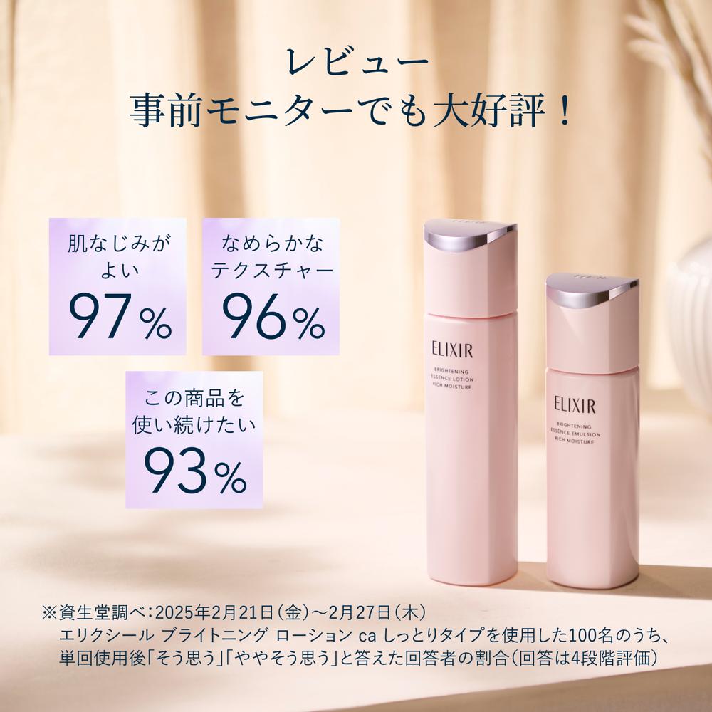 Shiseido Elixir White Brightening Lotion Moist Type CA Refill 150mL