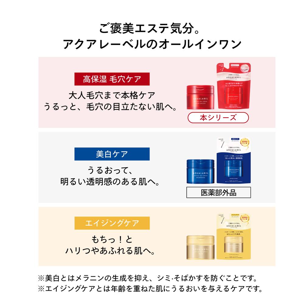 Shiseido Aqua Label Special Gel Cream EX Moist Smooth 90g