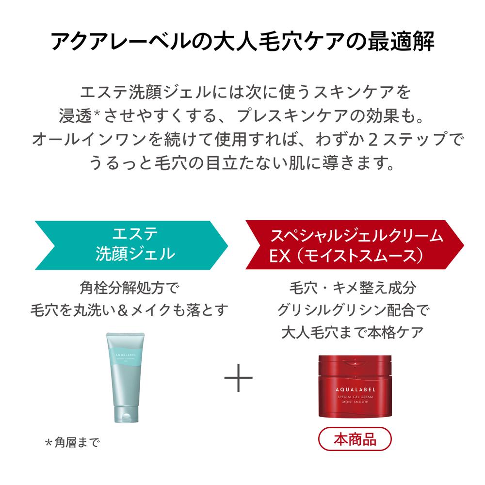 Shiseido Aqua Label Special Gel Cream EX Moist Smooth 90g