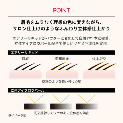 Shiseido Maquillage Eyebrow Color Mascara BR302 Natural Brown 5g