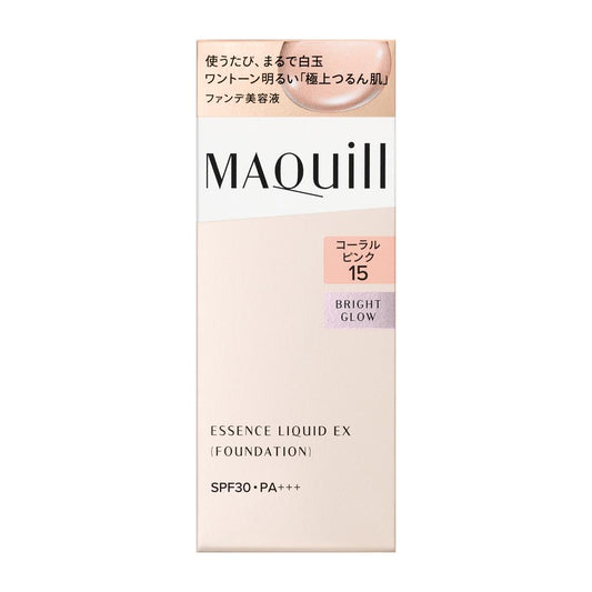 Shiseido Maquillage Essence Liquid EX Bright Glow Coral Pink 15 24mL