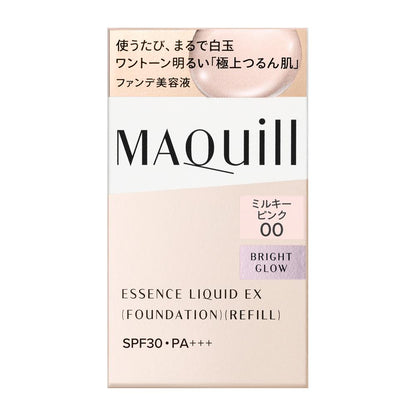 Shiseido Maquillage Essence Liquid EX Bright Glow Milky Pink 00 Refill 24mL