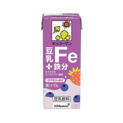 Kikkoman Soy Milk + Iron 200ml