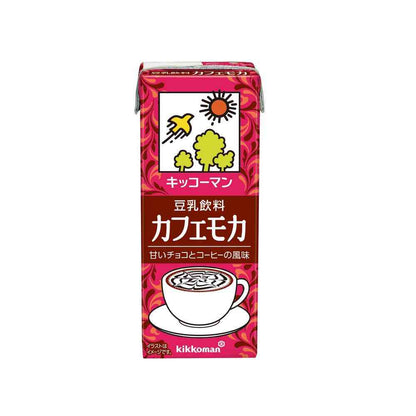 Kikkoman Soy Milk Drink Cafe Mocha 200ml