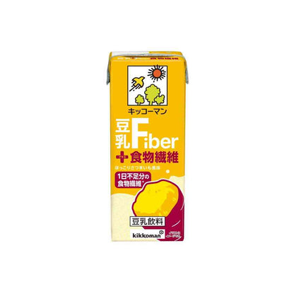 Kikkoman Soy Milk + Dietary Fiber 200ml