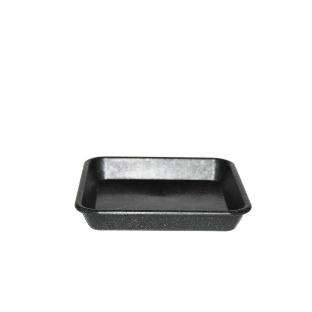 welzo Momikku Square Plate Black 12