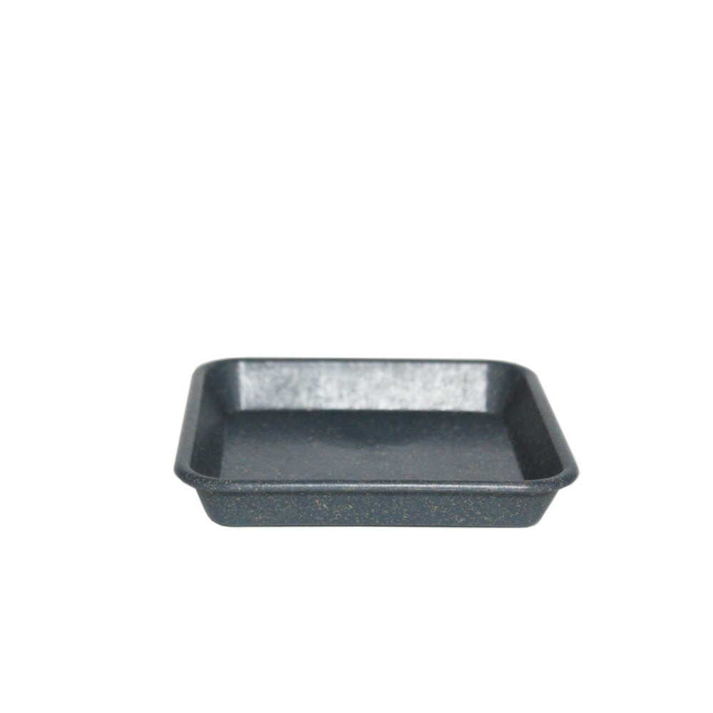 welzo Momikku Square Plate Navy 12