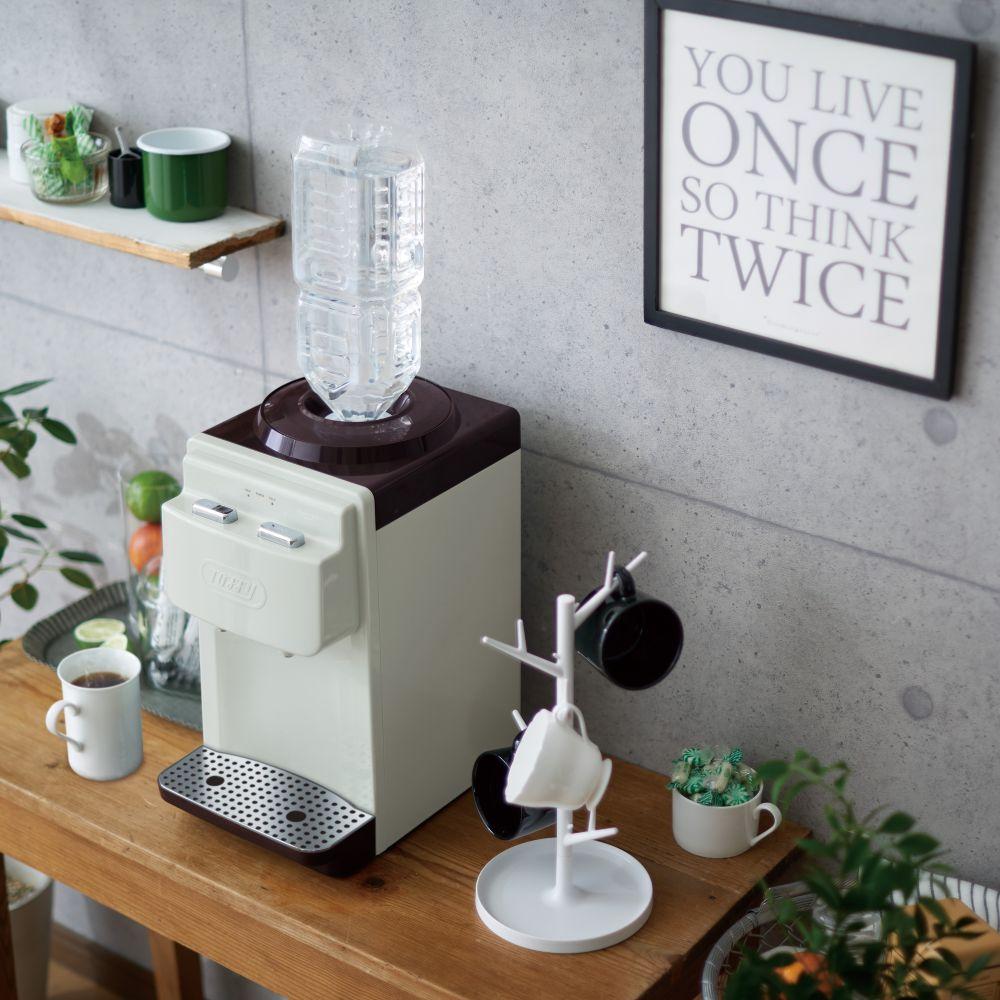 Toffy Water Server [Tabletop Type with Hot and Cold Options] K-WS2-AW