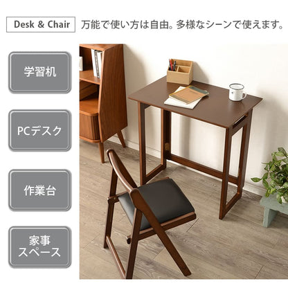Folding Desk & Chair VCT-7699WS