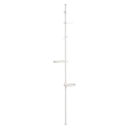 Tension Rod & Parts 5-Piece Set (Round) KTR-3113-WH