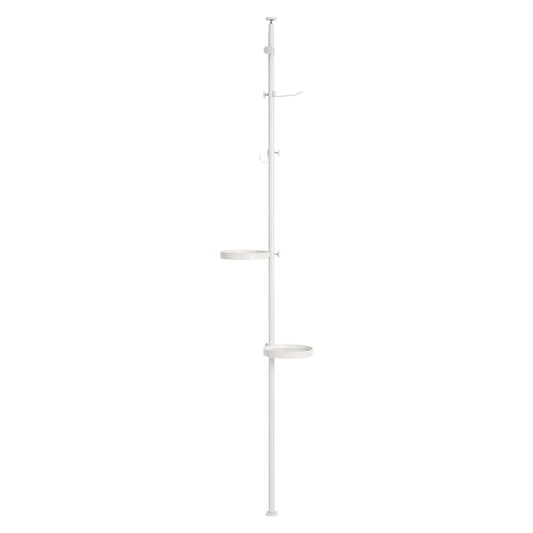 Tension Rod & Parts 5-Piece Set (Round) KTR-3113-WH