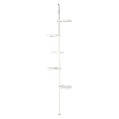 Tension Rod & Parts 6-Piece Set (Square) KTR-3117-WH
