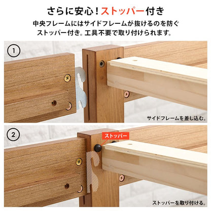 Easy Assembly Single Bed MB-5096S-NA