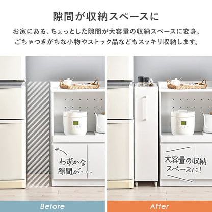 Slim Storage Wagon Width 20cm RCC-1534BR