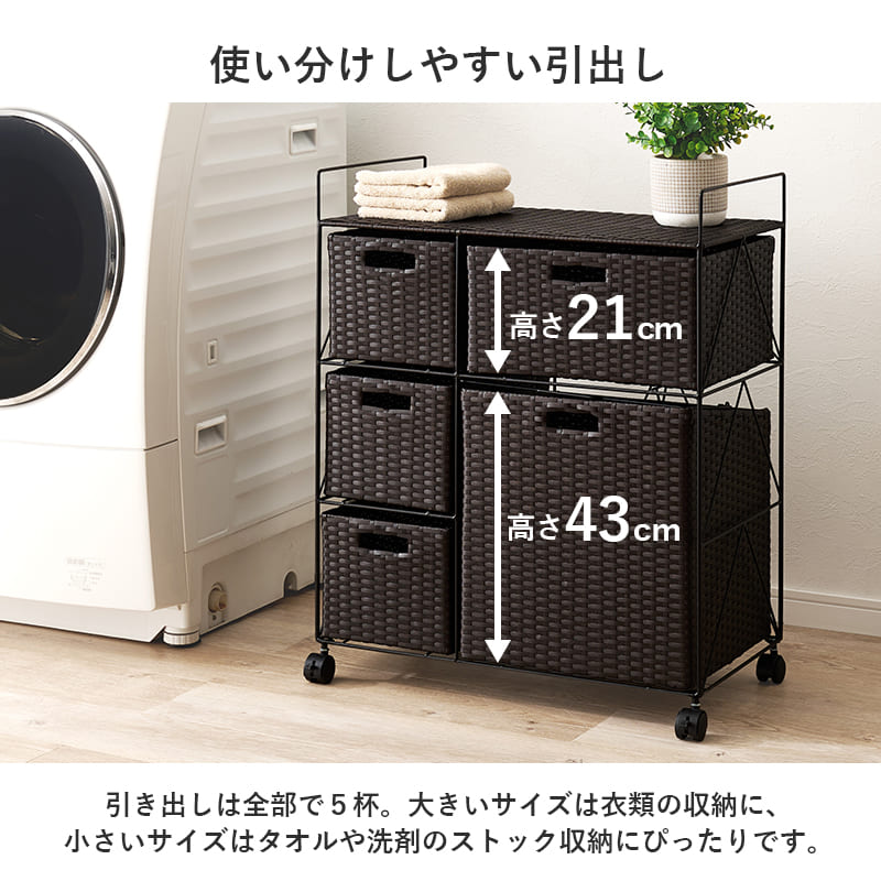 Laundry Width 65cm RAN-2458DBR