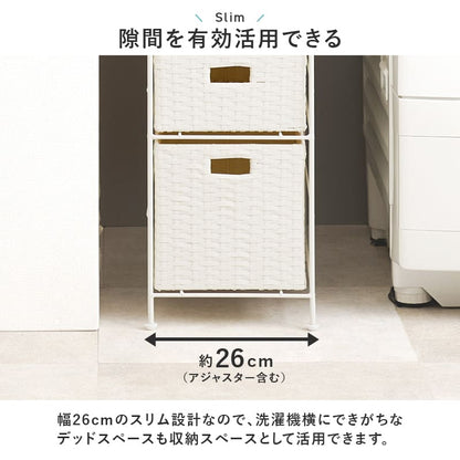 Laundry Chest Width 25cm RAN-2461DBR