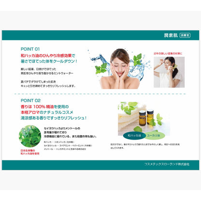 Cosmetex Roland Moisture Skin Medicinal Japanese Mint Water Mist 250ml
