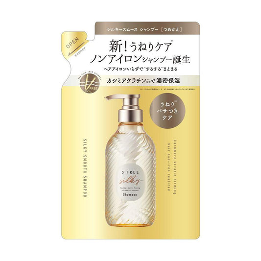 Cosmetex Roland S Free Shampoo Silky Smooth Refill 400ml