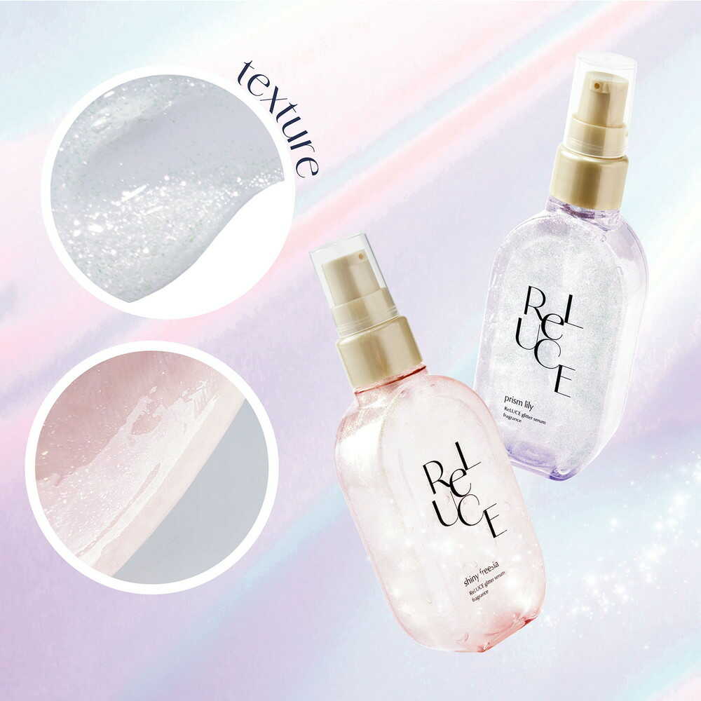 Cosmetex Roland Riluche Glitter Serum Fragrance Shiny Freesia 80ml