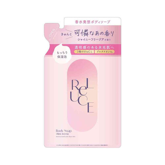Cosmetex Roland Liluce Perfume Body Soap Shiny Freesia Refill 350ml