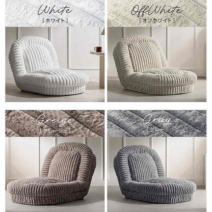 Fluffy Sofa Bed Foure SF-1400C Gray