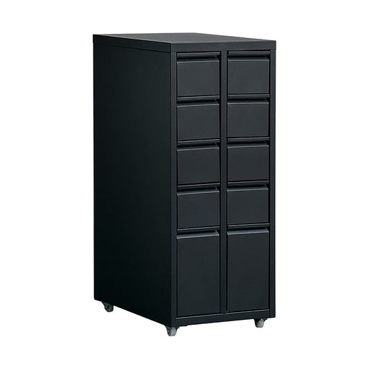 Drawer Cabinet Moon DCB-10D Black
