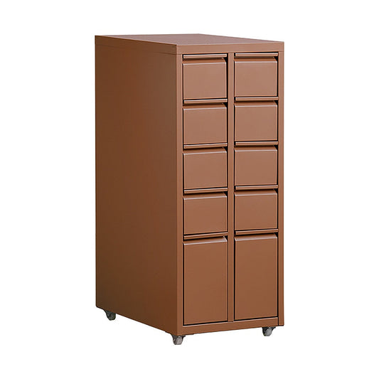 Drawer Cabinet Moon DCB-10D Coral Pink