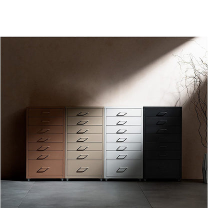 Drawer Cabinet Moon DCB-7S Coral Pink