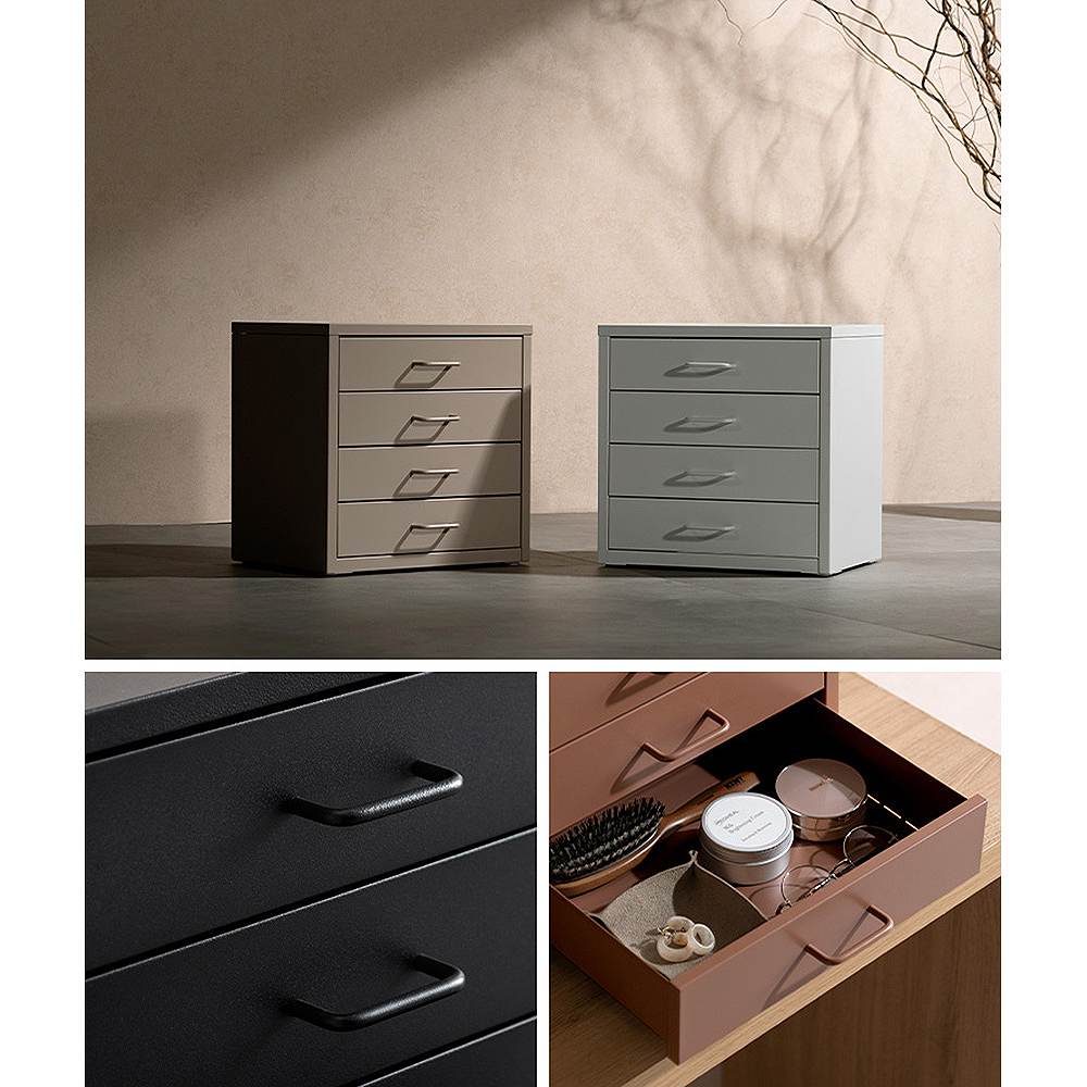 Drawer Cabinet Moon DCB-4D Beige