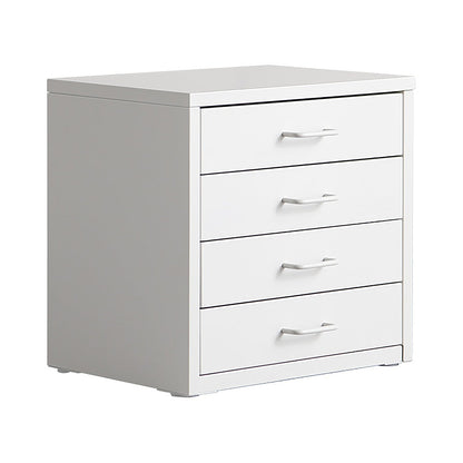 Drawer Cabinet Moon DCB-4D White