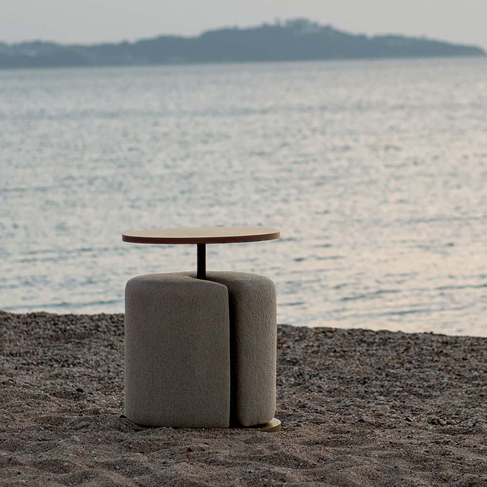 Side Table Stool Lien CST-N4455 Brown