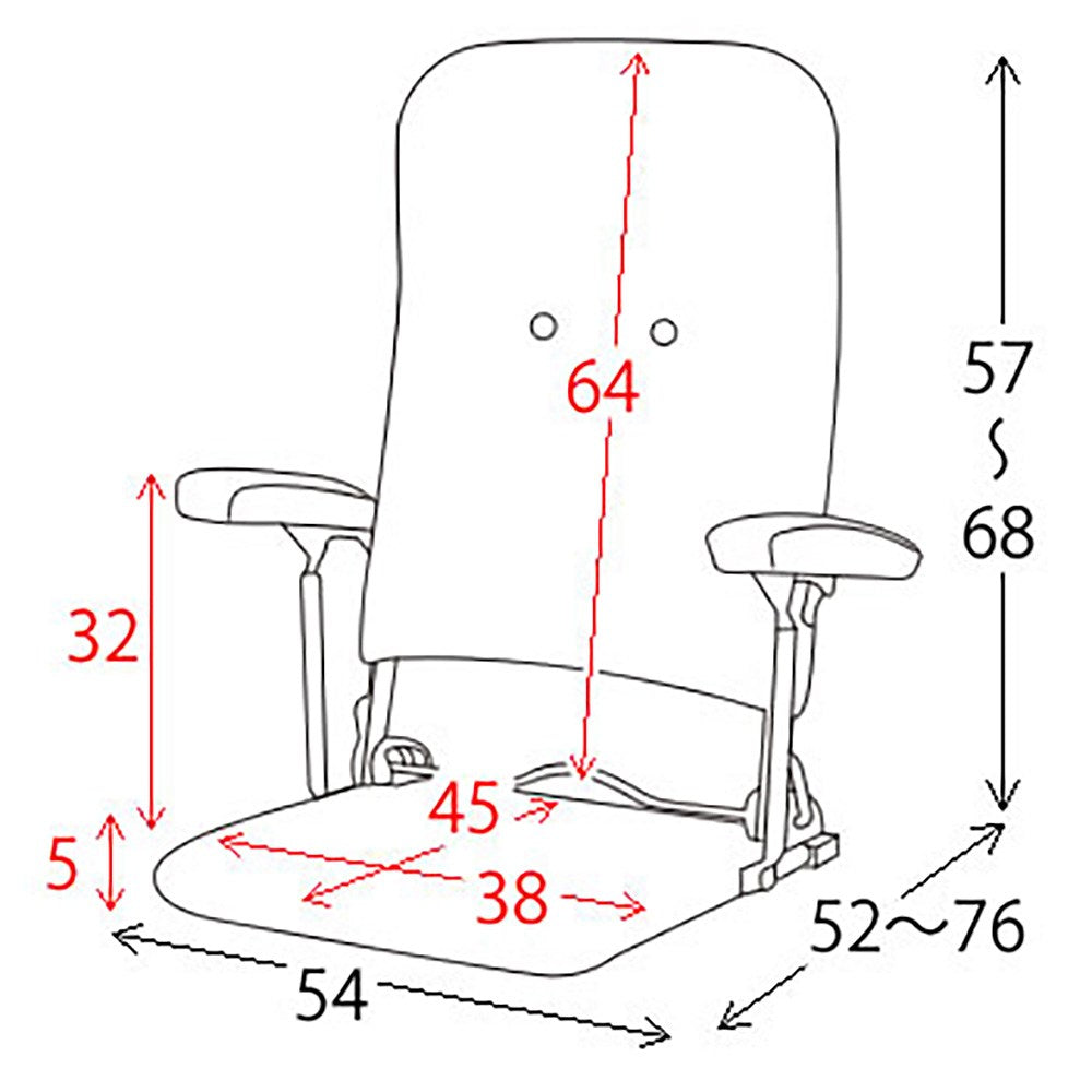 PLACE Folding Chair YS-1046 GR