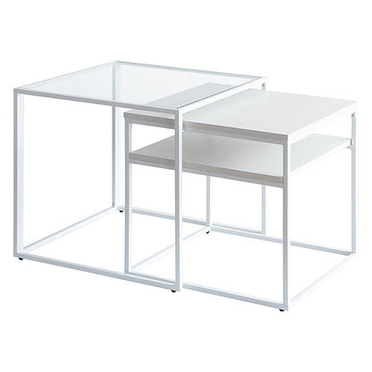 Poluca Nest Center Table NCT-M600 White (Assembly Required)