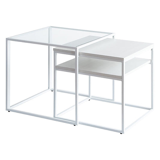 Poluca Nest Center Table NCT-M600 White (Assembly Required)