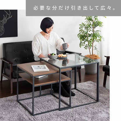 Poluca Nest Center Table NCT-M600 White (Assembly Required)