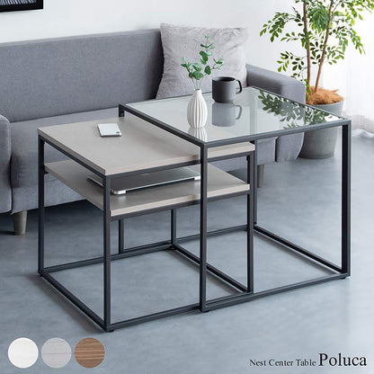 Poluca Nest Center Table NCT-M600 Gray (Assembly Required)
