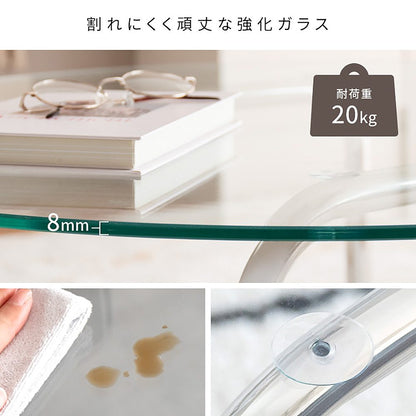 Glass Table Trares CT-8081 Clear