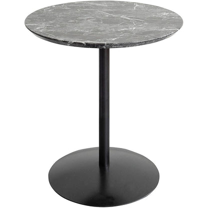 Marble Pattern Side Table Santos ST-019D BK