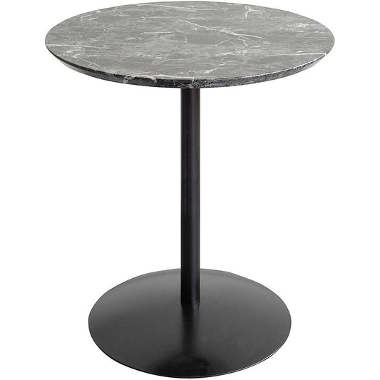 Marble Pattern Side Table Santos ST-019D BK