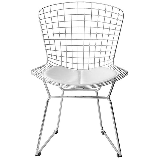 Harry Bertoia Wire Chair PCK-022N WH (Assembly Required)