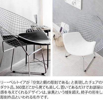 Harry Bertoia Diamond Chair PCK-021N BK (Assembly Required)
