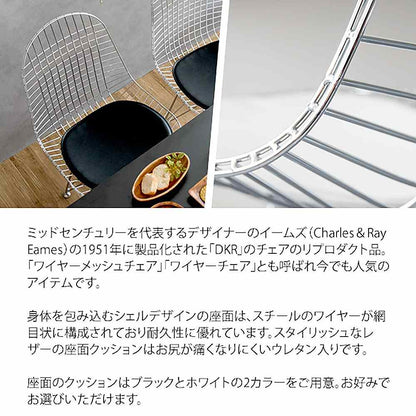 Eames Wire Chair PCK-019N WH