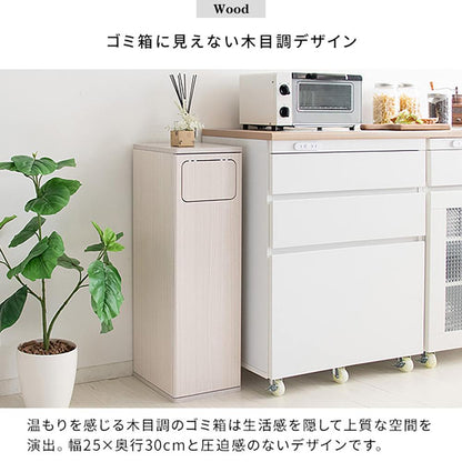 Push-Type Dust Box Empro DB-800 WH