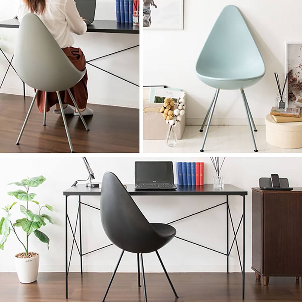 Design Chair DCH-H001 BK (Assembly Required)