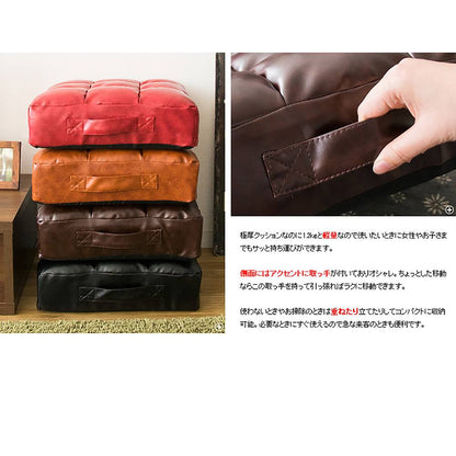 Abiru Leather Cushion CN-380 RE