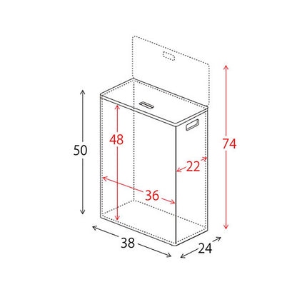Diario Laundry Box RB-380 BL