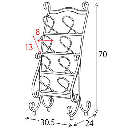 Celestia Slipper Rack SR-3070