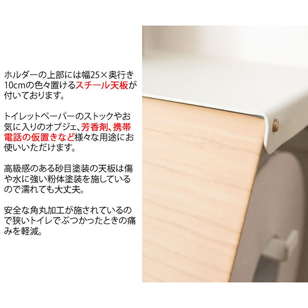 TEER Toilet Paper Holder TP-900M BR